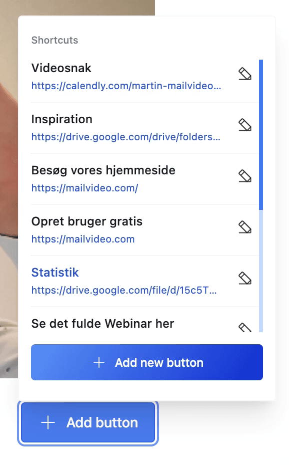 CTA Button Shortcuts